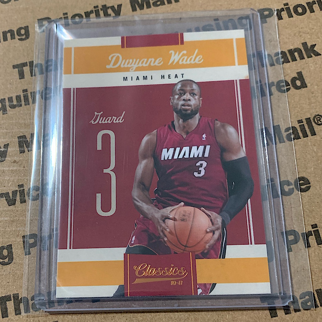 Dwyane Wade 11 Classics Card